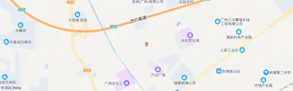 广州章陂村_公交站地图_广州公交_妙搜公交查询2025