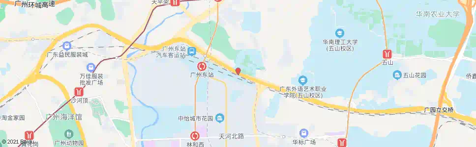 广州瘦狗岭_公交站地图_广州公交_妙搜公交查询2025