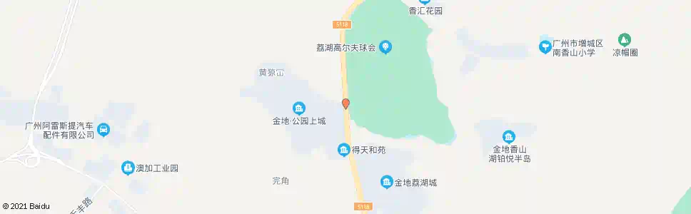 广州叶岭村_公交站地图_广州公交_妙搜公交查询2025