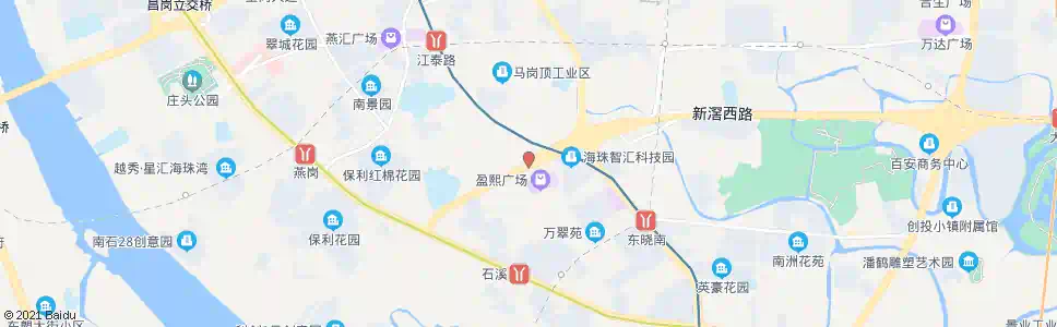 广州沙溪村口_公交站地图_广州公交_妙搜公交查询2025