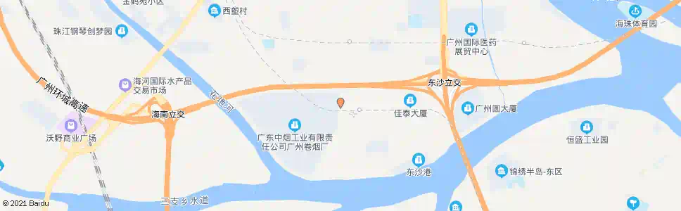 广州南漖村总站_公交站地图_广州公交_妙搜公交查询2025