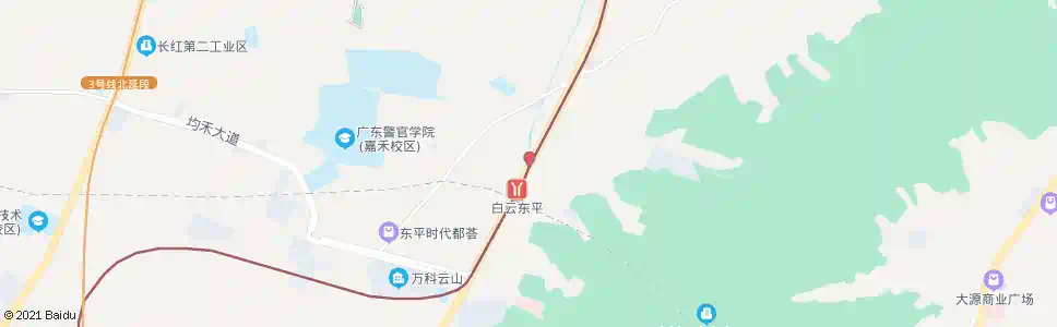 广州东平村钟屋路口_公交站地图_广州公交_妙搜公交查询2025