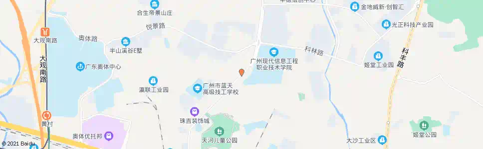 广州大纲岭村_公交站地图_广州公交_妙搜公交查询2025