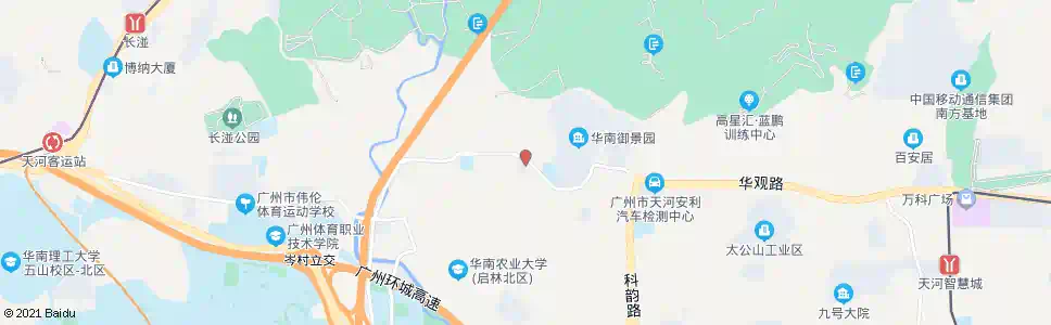 广州岑村公安宿舍_公交站地图_广州公交_妙搜公交查询2025