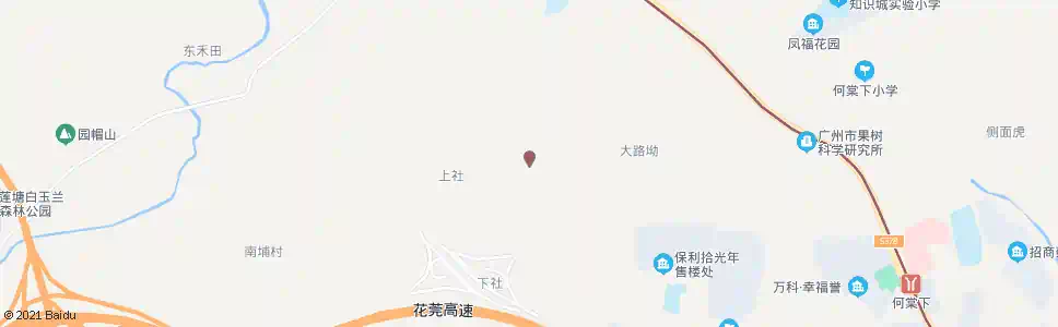 广州黄田大道中_公交站地图_广州公交_妙搜公交查询2025