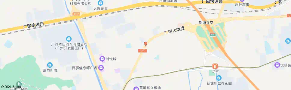 广州南岗沧头_公交站地图_广州公交_妙搜公交查询2025