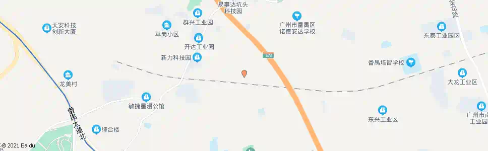 广州新水坑村生态园_公交站地图_广州公交_妙搜公交查询2025