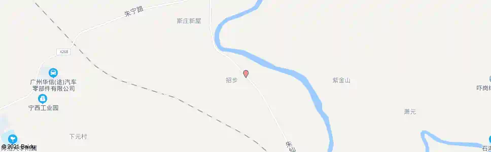 广州招步村_公交站地图_广州公交_妙搜公交查询2025