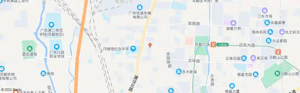 广州园玄小学_公交站地图_广州公交_妙搜公交查询2025