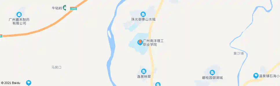 广州南洋学院_公交站地图_广州公交_妙搜公交查询2025