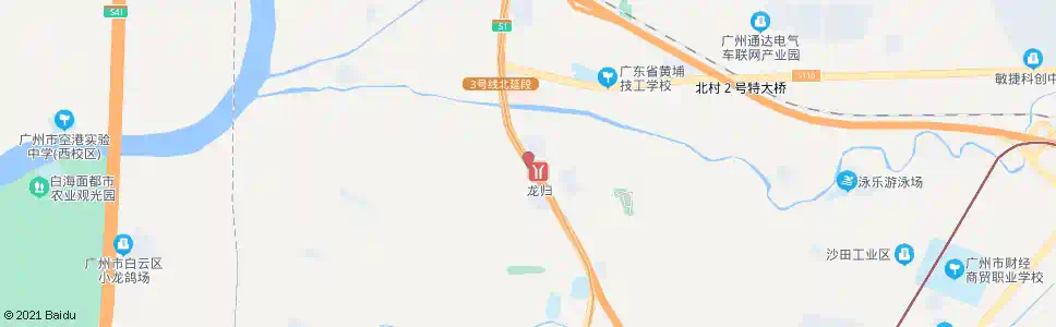 广州地铁龙归站总站_公交站地图_广州公交_妙搜公交查询2025