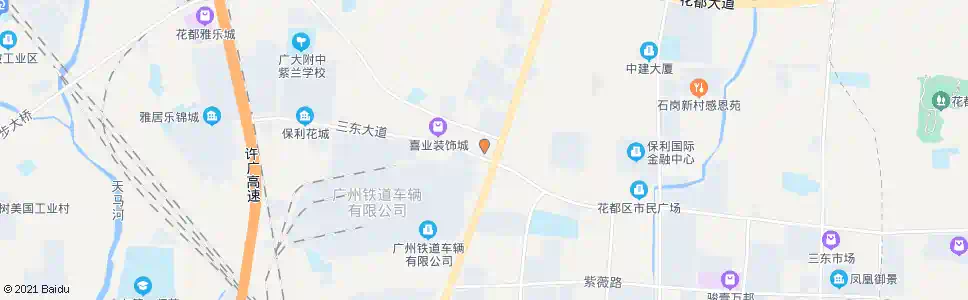 广州杨屋汽车站_公交站地图_广州公交_妙搜公交查询2025