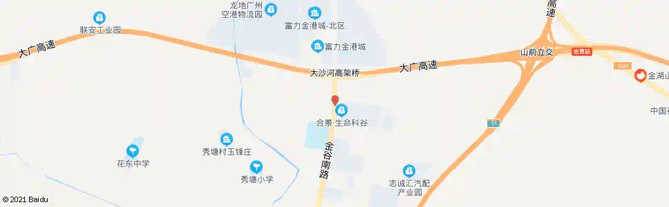 广州河联村_公交站地图_广州公交_妙搜公交查询2025