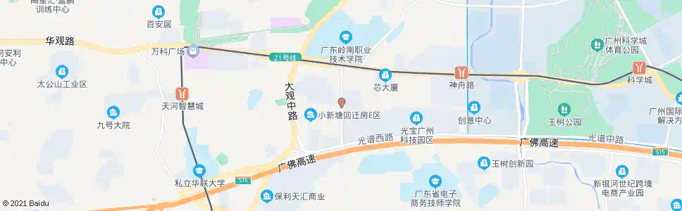 广州光宝路_公交站地图_广州公交_妙搜公交查询2025