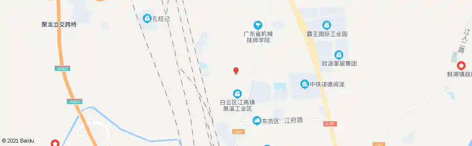 广州泉溪路_公交站地图_广州公交_妙搜公交查询2025