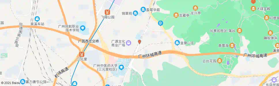 广州柯子岭_公交站地图_广州公交_妙搜公交查询2025