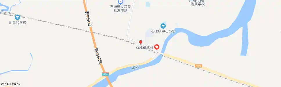 广州田边村_公交站地图_广州公交_妙搜公交查询2025