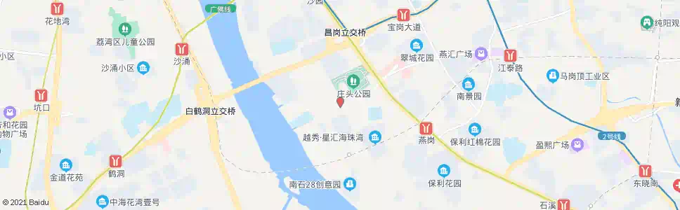广州南泰路(南边路口)_公交站地图_广州公交_妙搜公交查询2025