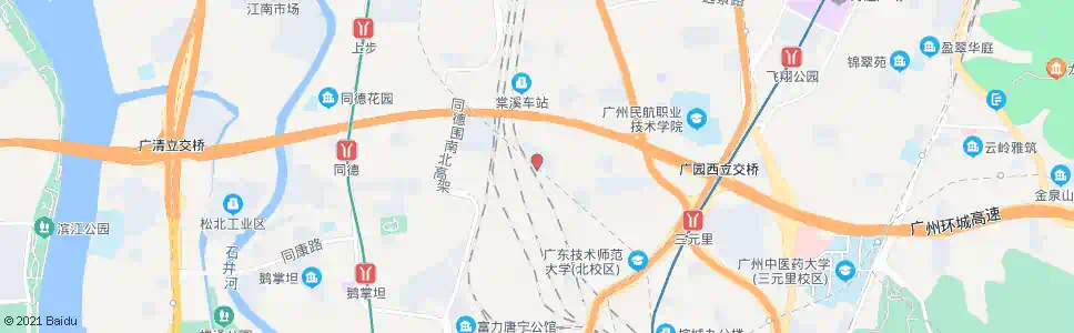 广州矿泉街道办_公交站地图_广州公交_妙搜公交查询2025