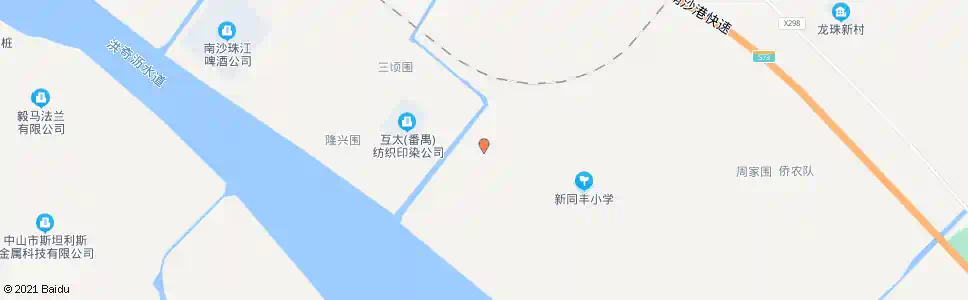 广州年丰八队_公交站地图_广州公交_妙搜公交查询2025