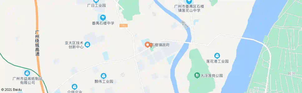 广州石楼镇政府_公交站地图_广州公交_妙搜公交查询2025