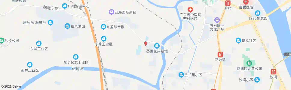 广州葵蓬小学_公交站地图_广州公交_妙搜公交查询2025