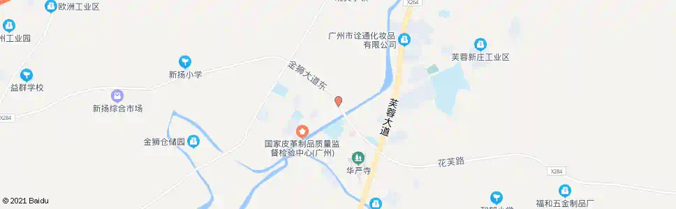 广州旗岭市场总站_公交站地图_广州公交_妙搜公交查询2025