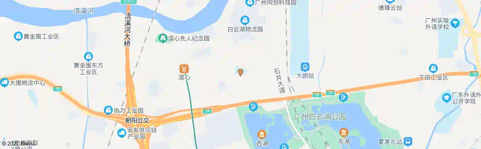 广州滘心小学_公交站地图_广州公交_妙搜公交查询2025