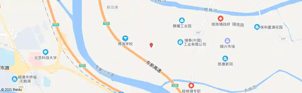 广州新涌村委_公交站地图_广州公交_妙搜公交查询2025