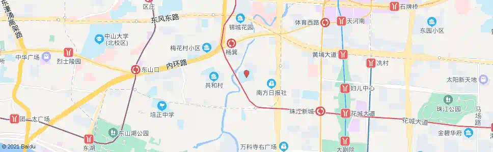 广州广铁一中_公交站地图_广州公交_妙搜公交查询2025