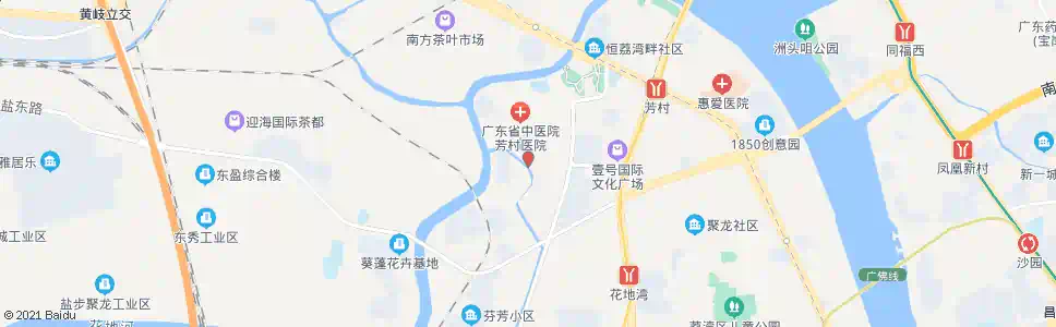 广州百花小区_公交站地图_广州公交_妙搜公交查询2025