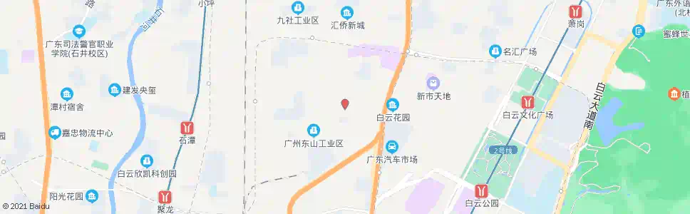 广州棠安路_公交站地图_广州公交_妙搜公交查询2025