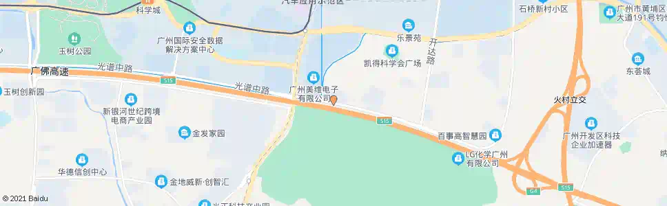 广州光谱东路_公交站地图_广州公交_妙搜公交查询2025