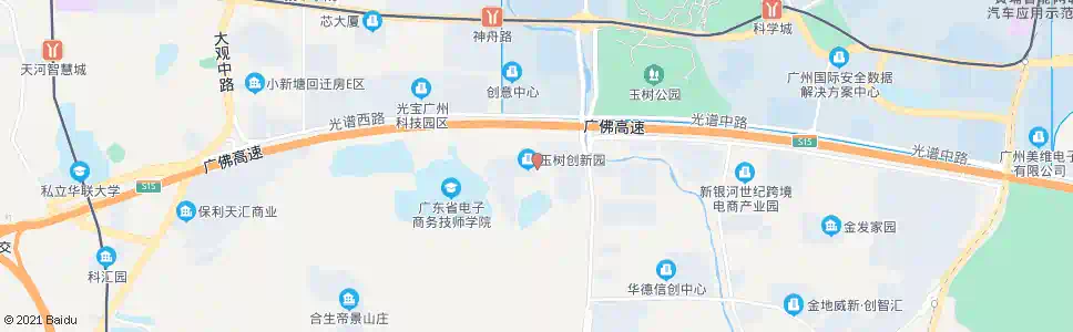 广州玉树新村工业园总站_公交站地图_广州公交_妙搜公交查询2025