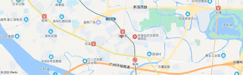 广州晓港湾总站_公交站地图_广州公交_妙搜公交查询2025