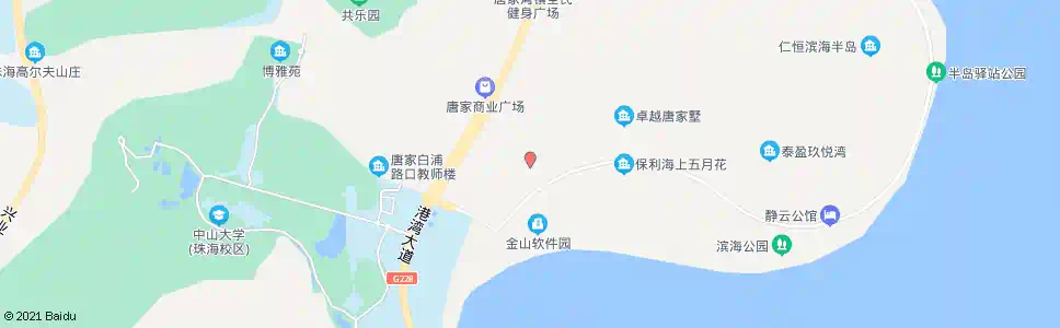 广州唐家_公交站地图_广州公交_妙搜公交查询2025