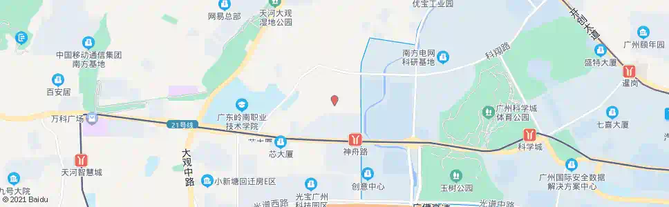 广州起云路总站_公交站地图_广州公交_妙搜公交查询2025