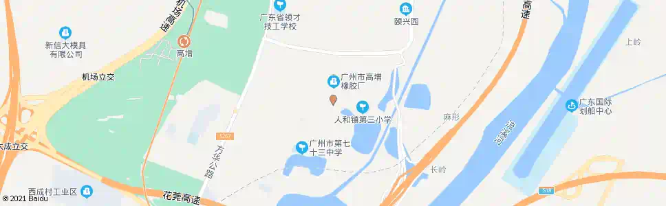 广州民强村_公交站地图_广州公交_妙搜公交查询2025
