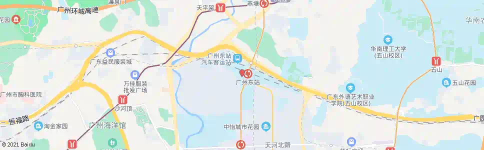 广州莫屋路口_公交站地图_广州公交_妙搜公交查询2025