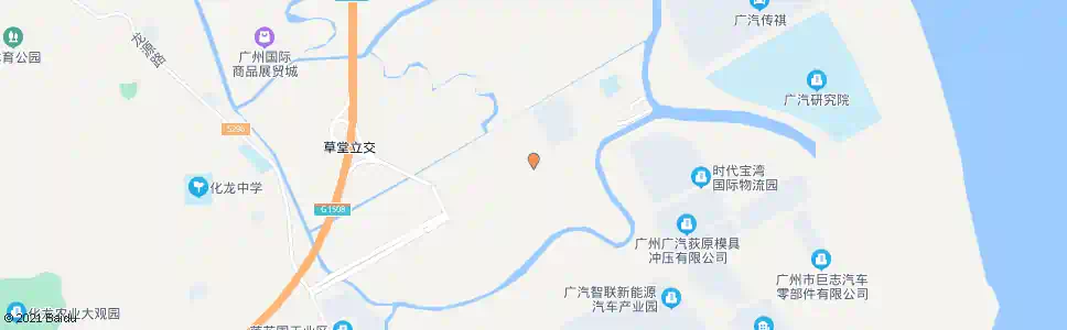 广州多洲(广汽生活区)_公交站地图_广州公交_妙搜公交查询2025
