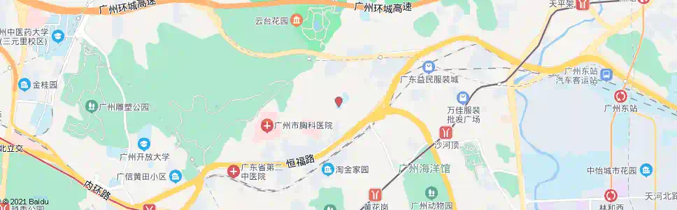 广州横枝岗路北(广州棋院)_公交站地图_广州公交_妙搜公交查询2025