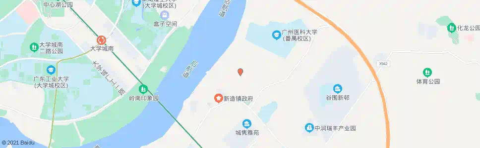 广州秀发村口_公交站地图_广州公交_妙搜公交查询2025