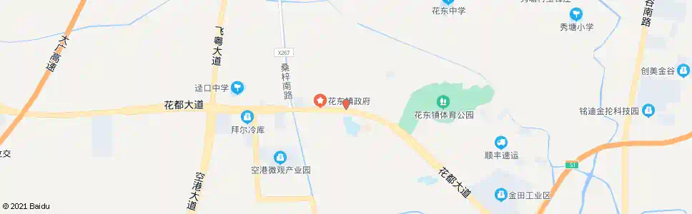 广州花东汽车站_公交站地图_广州公交_妙搜公交查询2025