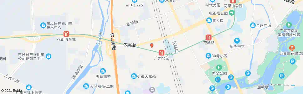 广州花都汽车客运总站_公交站地图_广州公交_妙搜公交查询2025