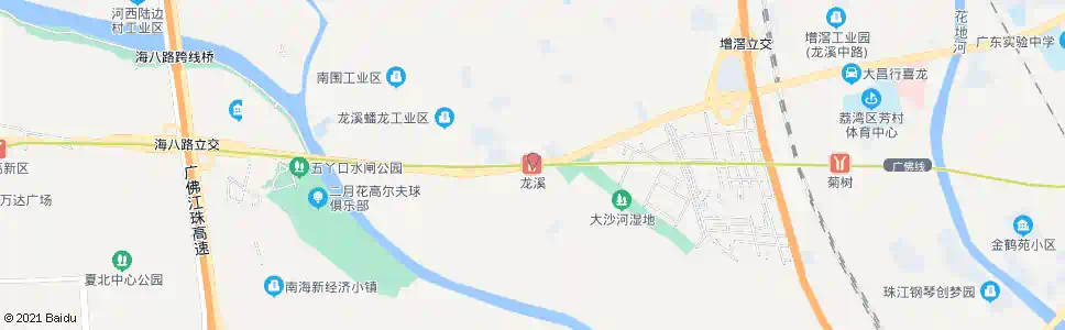 广州龙江苏溪_公交站地图_广州公交_妙搜公交查询2025