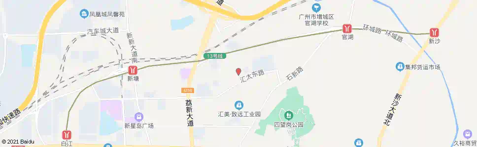 广州小塘路口(桂丹路)_公交站地图_广州公交_妙搜公交查询2025