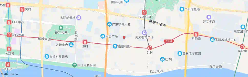 广州二棉厂(旭日雅苑)_公交站地图_广州公交_妙搜公交查询2025
