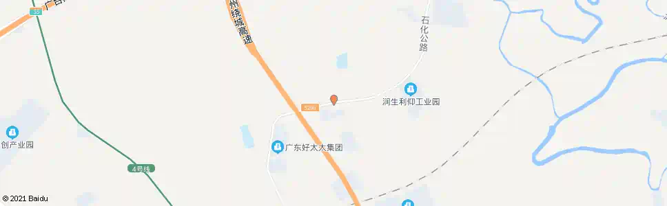 广州金湖工业区_公交站地图_广州公交_妙搜公交查询2025