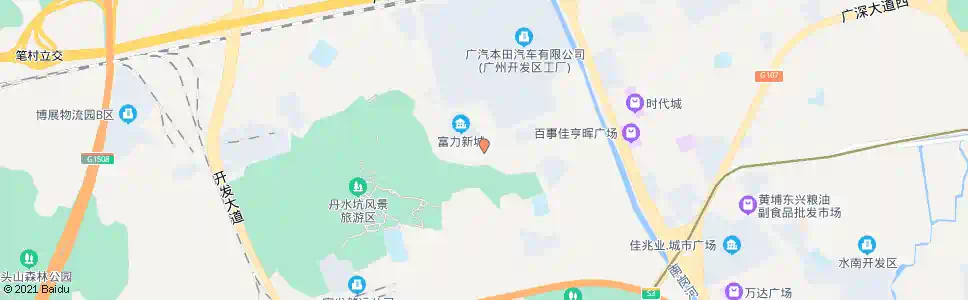 广州宏明路口_公交站地图_广州公交_妙搜公交查询2025
