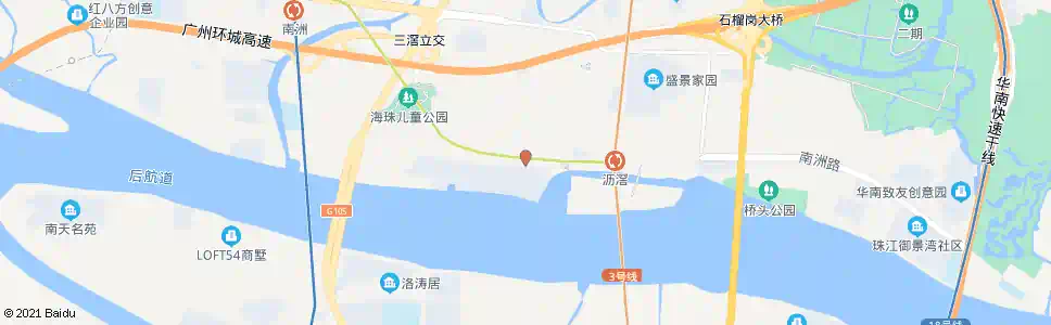 广州振兴大街_公交站地图_广州公交_妙搜公交查询2025